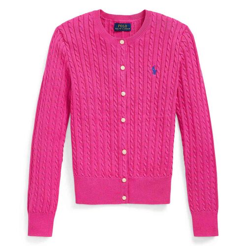 Ralph Lauren Mini Cable Cotton Cardigan